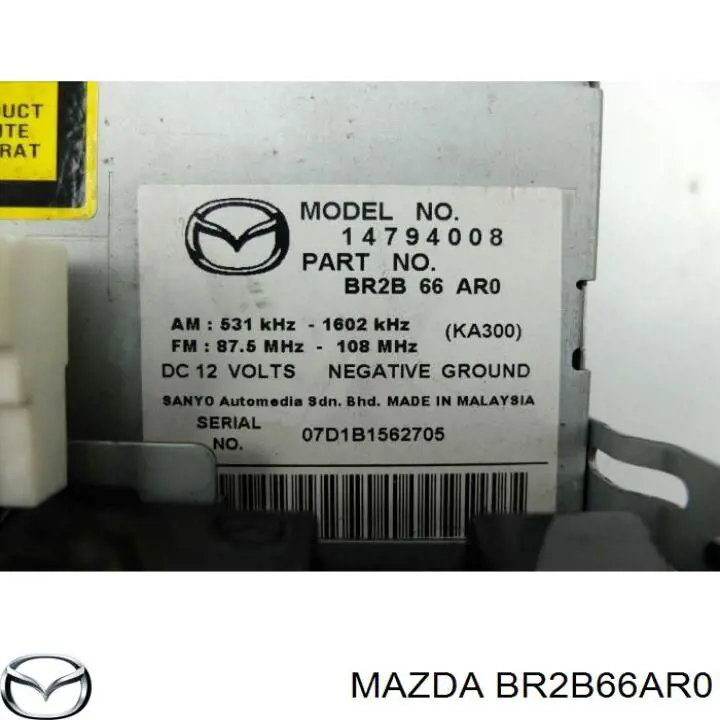  Mazda BR2B66AR0 ціна, від 33.75 USD
