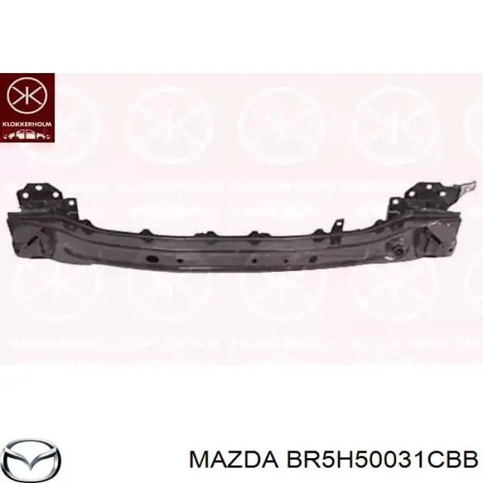 BR5H50031CBB Mazda Бампер передній в зборі