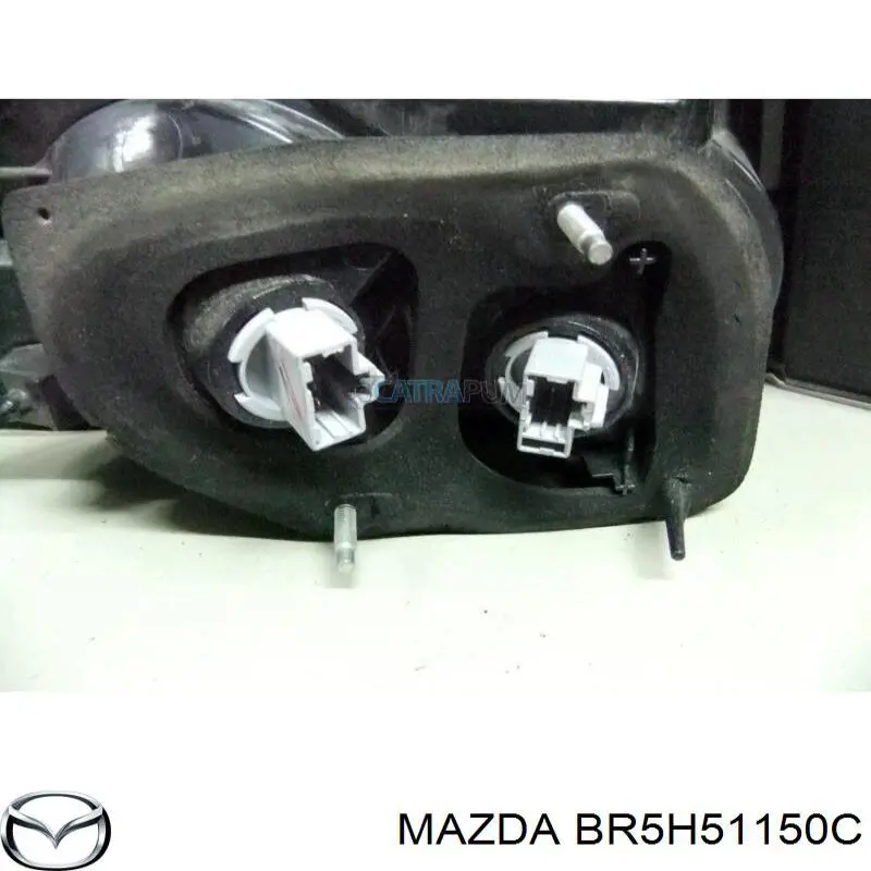 BR5H51150B Mazda ліхтар задній правий, зовнішній