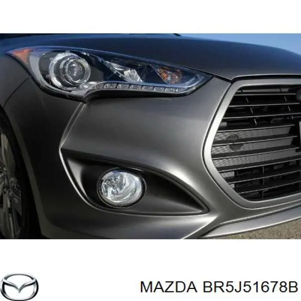 BR5J51678B Mazda Заглушка протитуманок, ліва