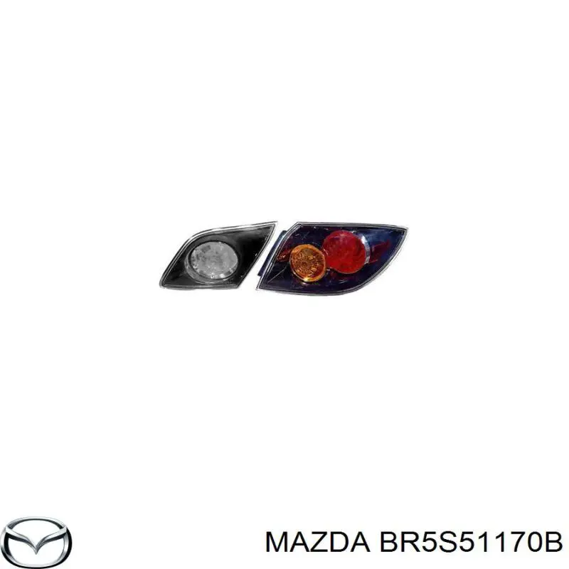 Купити BR5S51170B Mazda Стоп задній