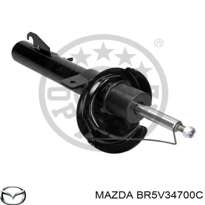 Амортизатор передній, правий BR5V34700C Mazda