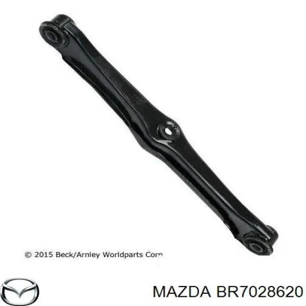 Важіль задньої підвіски нижній, правий Mazda 323 100 4 (BG) (Мазда 323)