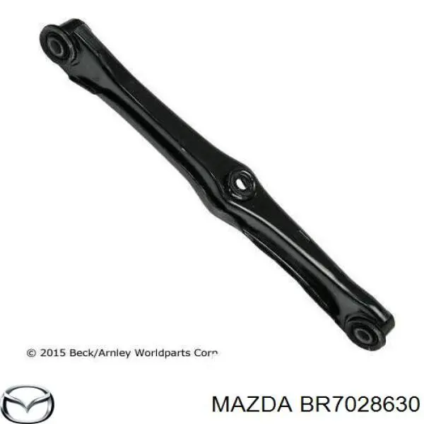 BR7028630 Mazda важіль задньої підвіски нижній, лівий