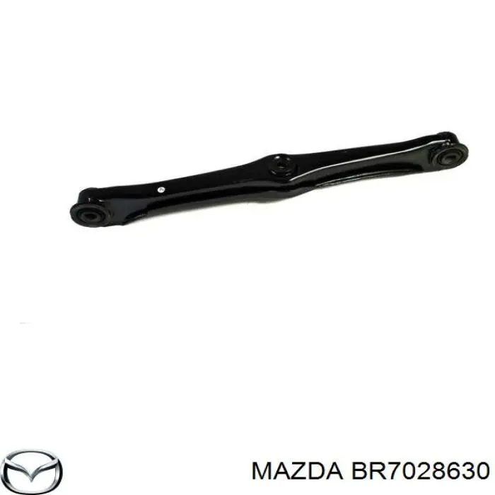 Важіль задньої підвіски нижній, лівий BR7028630 Mazda