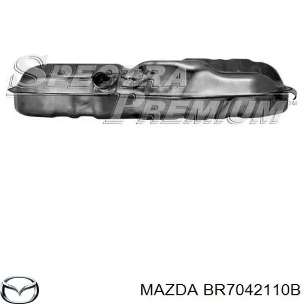 Бак паливний Mazda 323 100 4 (BG) (Мазда 323)