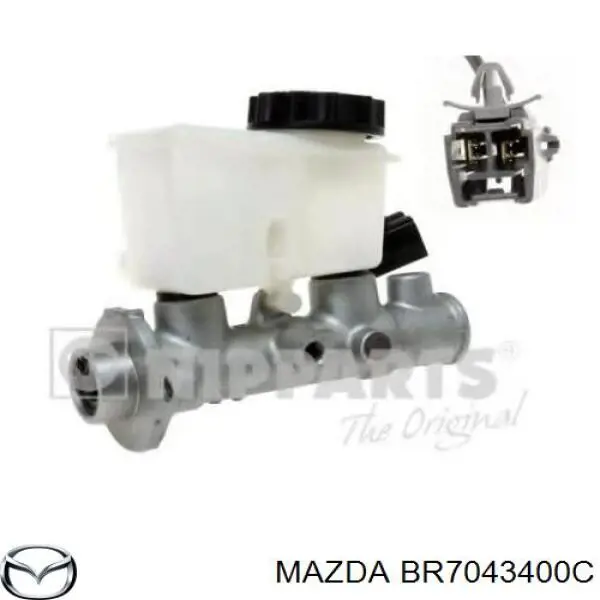 Головний гальмівний циліндр BR7043400C Mazda