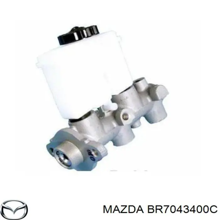 BR7043400C Mazda Циліндр гальмівний, головний