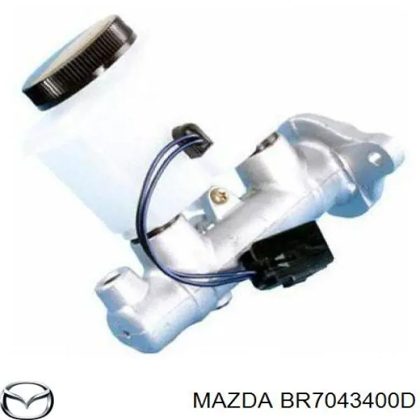 Головний гальмівний циліндр BR7043400D Mazda