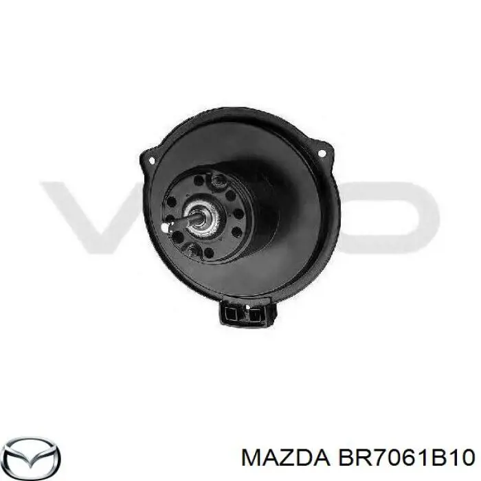 Двигун вентилятора пічки (обігрівача салону) Mazda MX-3 (EC) (Мазда Мх-3)