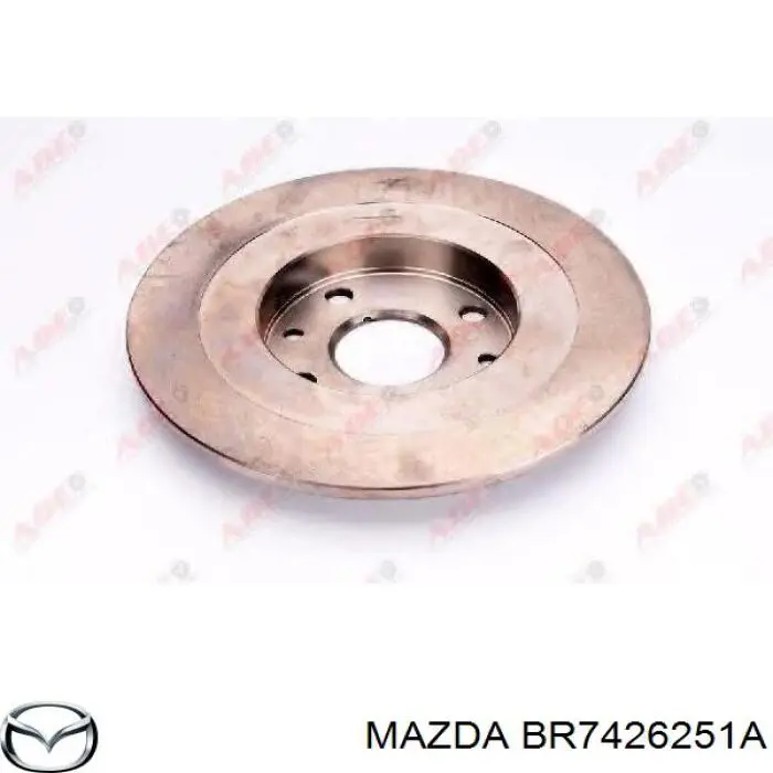 Диск гальмівний задній BR7426251A Mazda