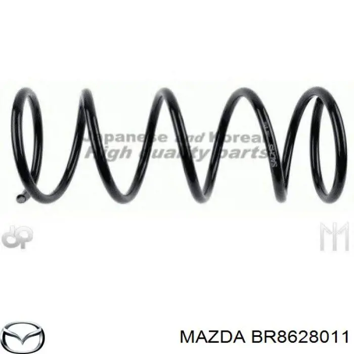 Пружина задня Mazda BR8628011 ціна, від 203.35 USD