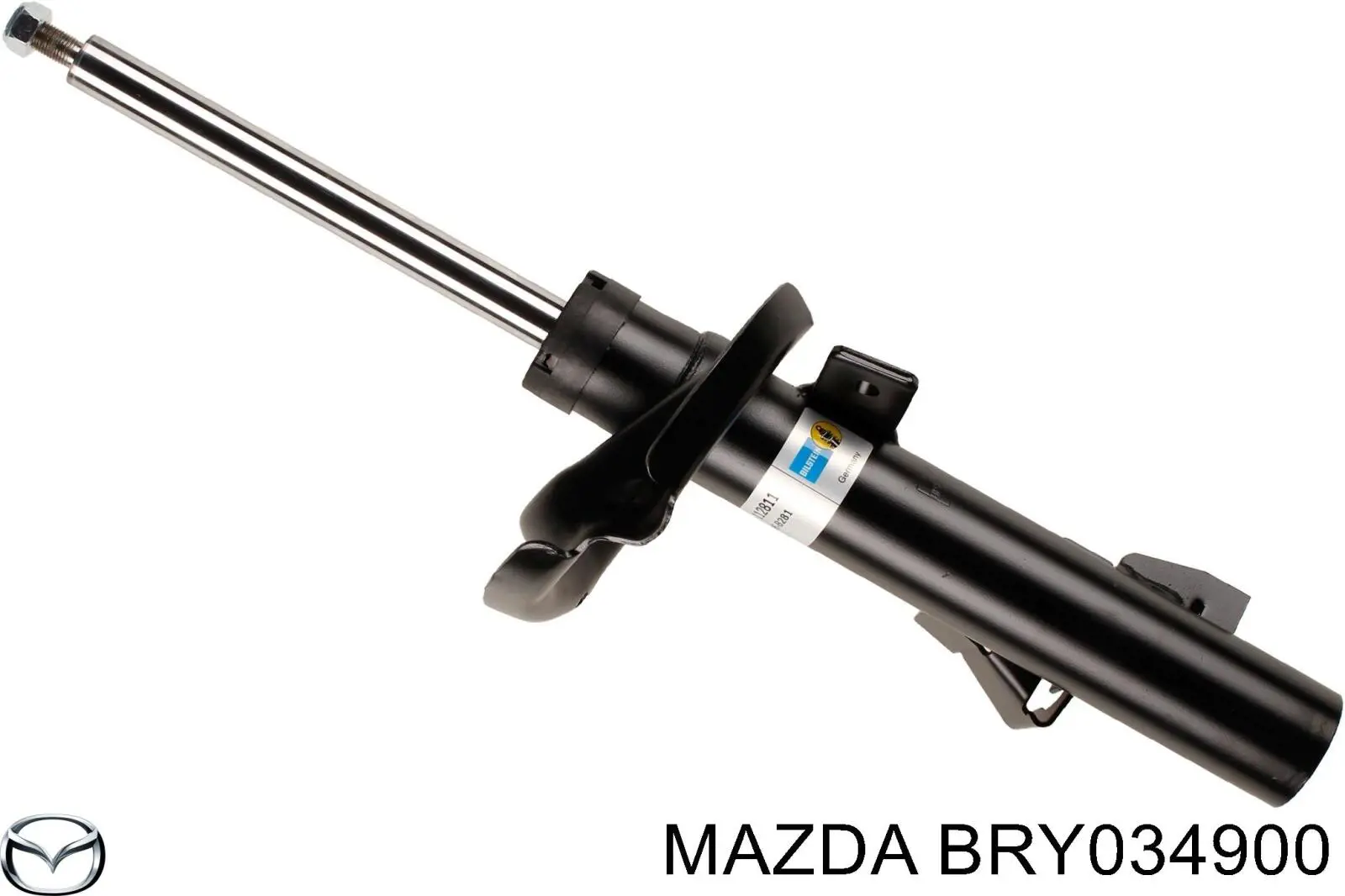 Амортизатор передньої підвіски, лівий Mazda BRY034900 ціна, від 39.02 USD