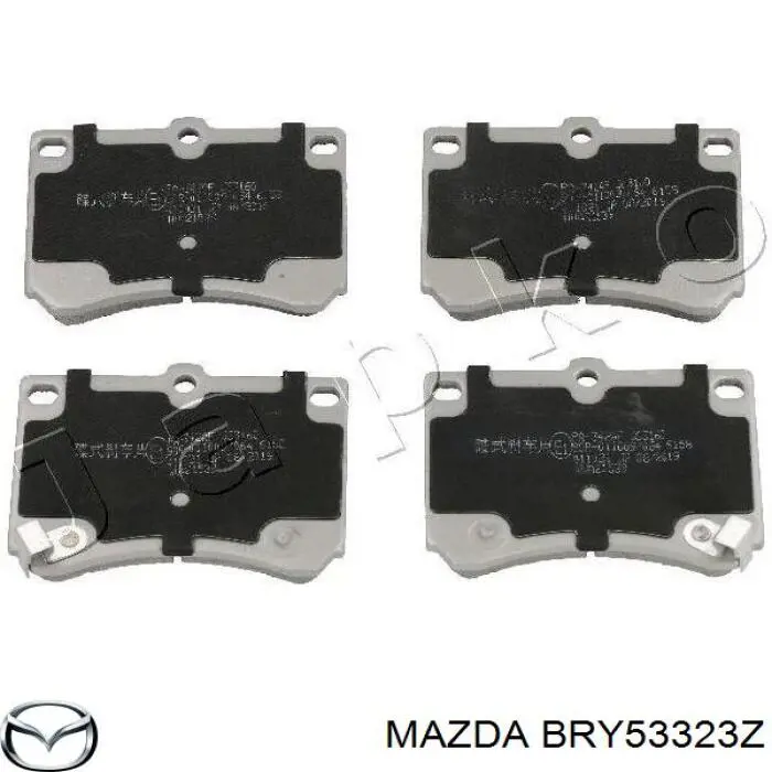 BRY53323Z Mazda колодки гальмівні передні, дискові