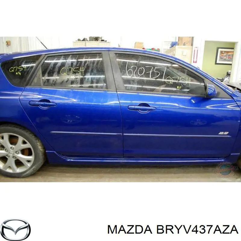 BRYV437AZA Mazda Блок управління АБС (ABS)