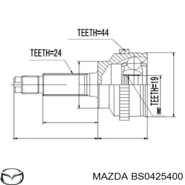  BS0425400 Mazda