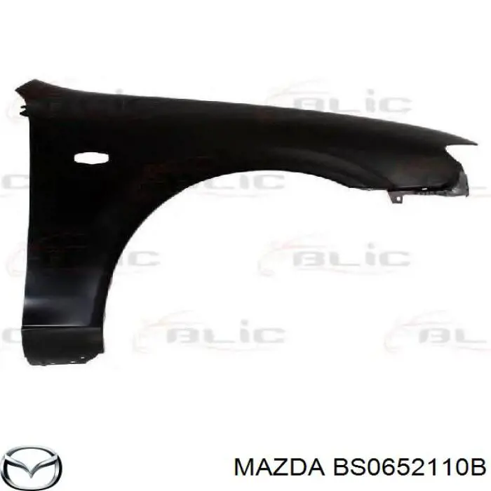 Крило переднє праве на Mazda 323 S IV 