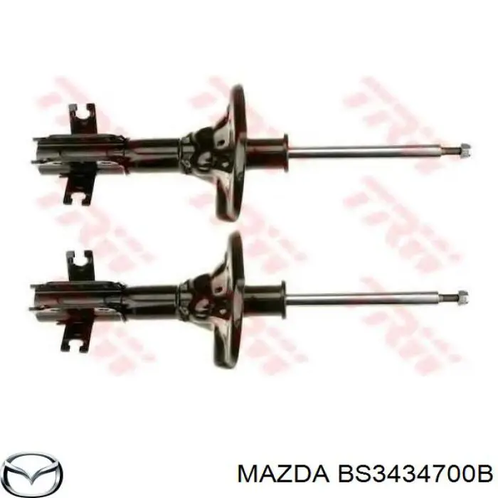 BS3434700B Mazda амортизатор передній, правий