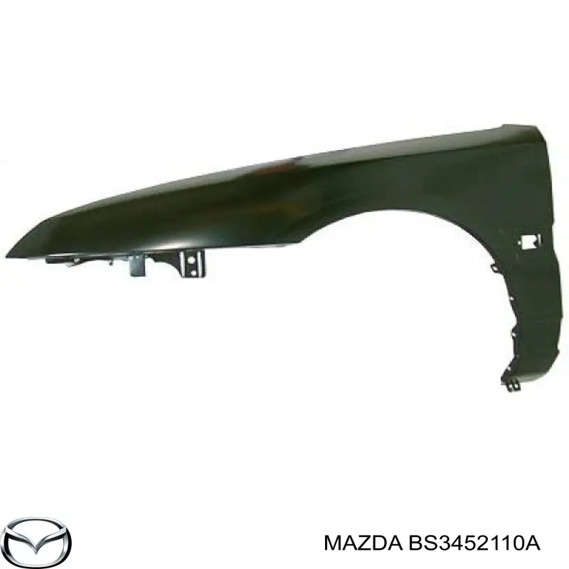 Крило переднє праве Mazda 323 F IV хетчбек (BG) (1989 - 1994) ціна, від 505.26 USD