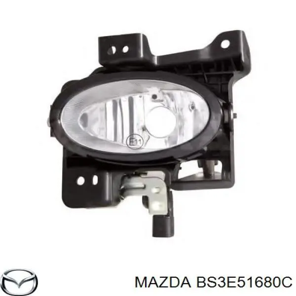 BS3E51680C Mazda Права протитуманні фари