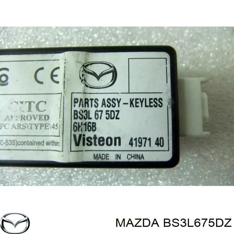 BS3L675DZ Mazda 