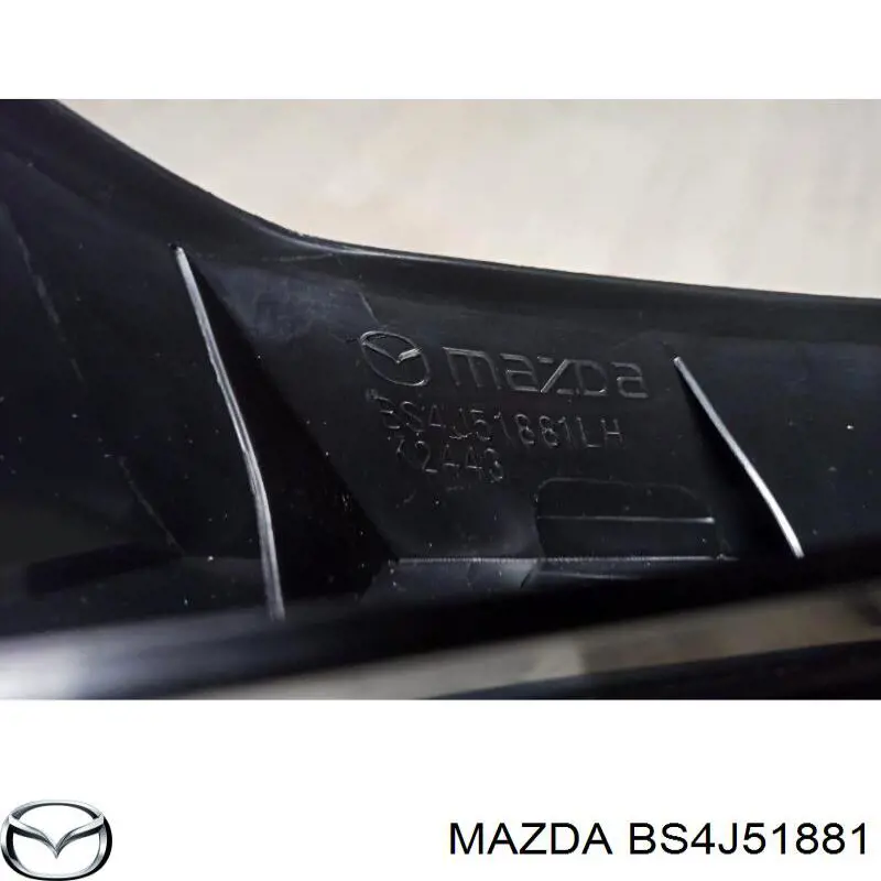 Бризковики задній, лівий Mazda 3 (BK12) (Мазда 3)