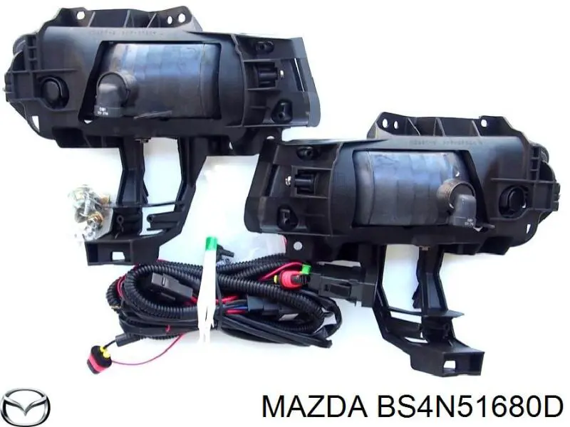 BS4N51680D Mazda фара протитуманна, права