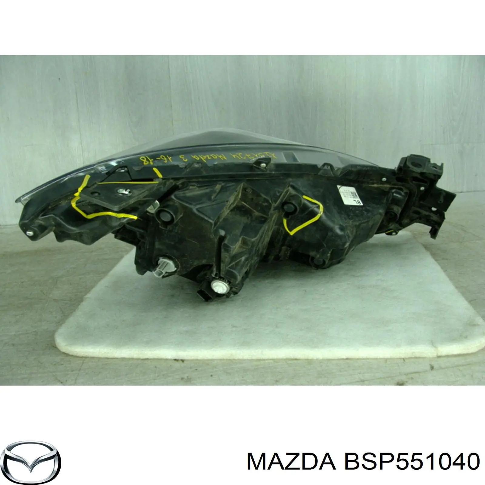BSP551040 Mazda Основна фара в зборі ліва