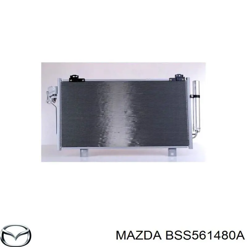 Купити BSS561480A Mazda Радіатор системи охолодження кондиціонера