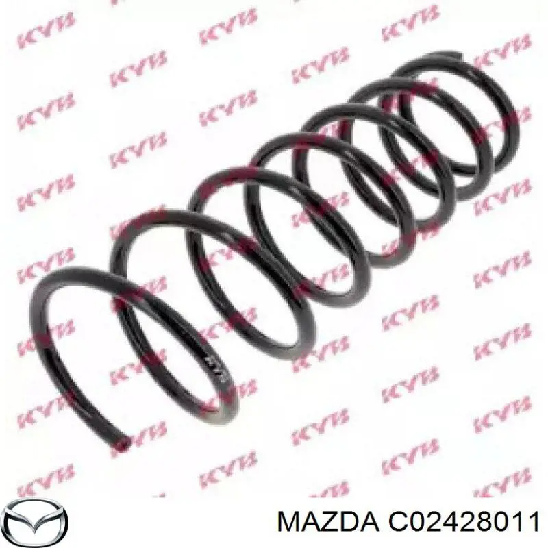 Пружина задня, права Mazda C02428011 ціна, від 15.20 USD