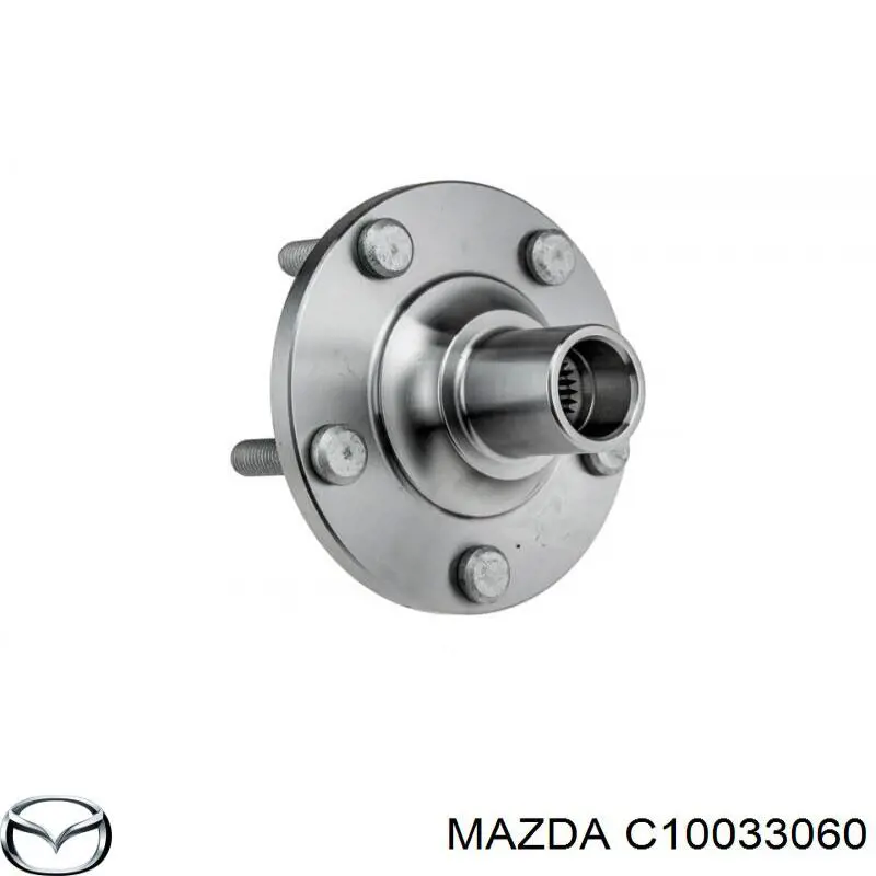 Маточина колеса передня Mazda C10033060 ціна, від 25.19 USD