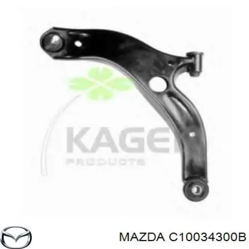 Важіль передньої підвіски нижній, правий C10034300B Mazda