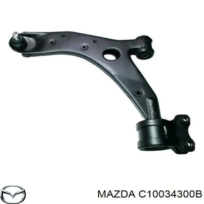 Важіль передньої підвіски нижній, правий Mazda C10034300B ціна, від 34.20 USD