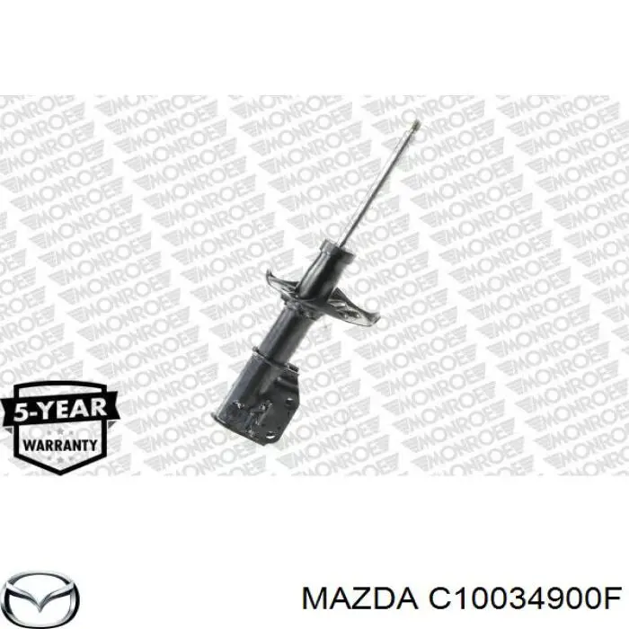 C10034900F Mazda амортизатор передній, лівий