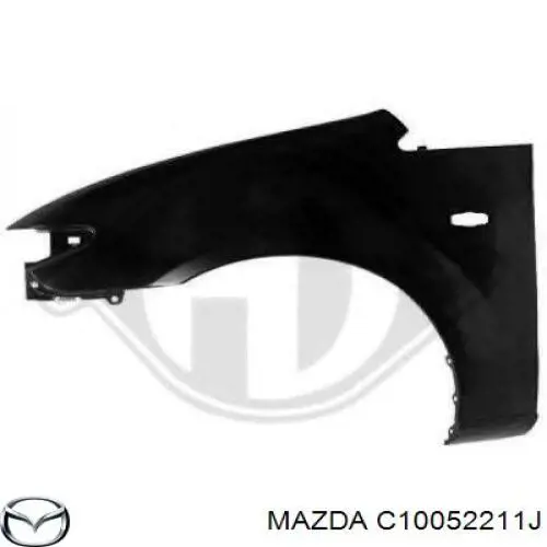 C10052211J Mazda Переднє ліве крило