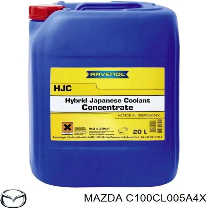 Купити C100CL005A4X Mazda Охолоджуюча рідина для двигунів