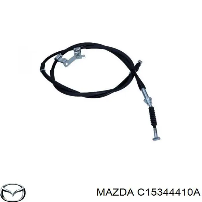 C15344410A Mazda Трос ручного гальма задній, правий