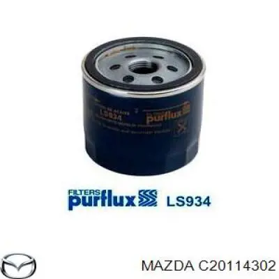 Масляний фільтр двигуна Mazda C20114302 ціна, від 5.07 USD