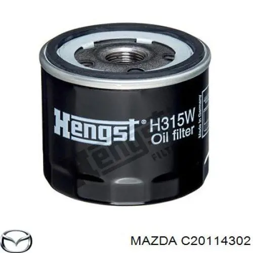 Купити C20114302 Mazda Фільтр очищення масла відцентровий
