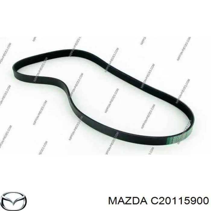 Клиновий ремінь Mazda C20115900 ціна, від 20.19 USD