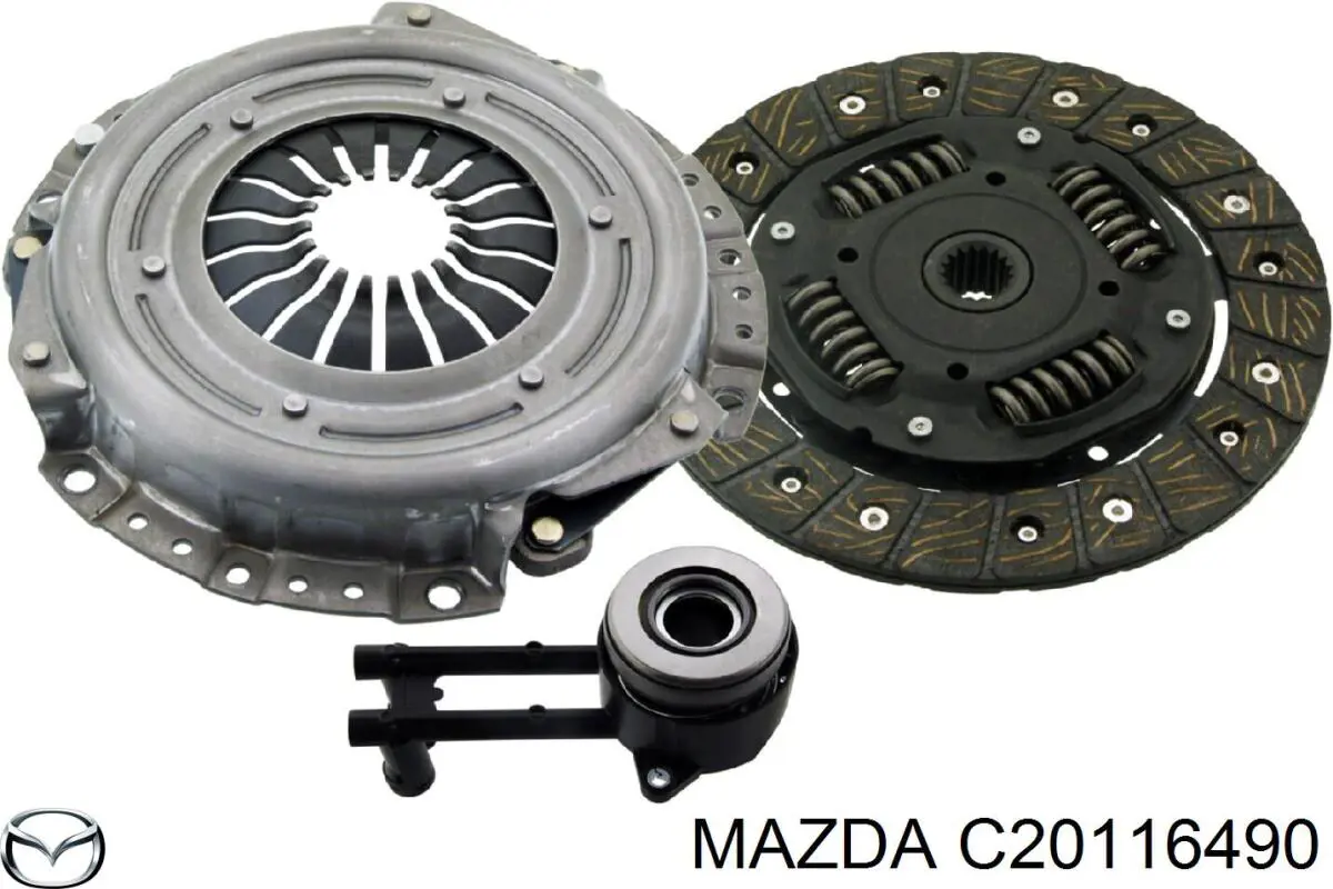 Комплект зчеплення (3 частини) Mazda C20116490 ціна, від 56.37 USD
