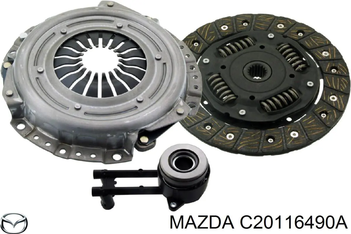 C20116490A Mazda комплект зчеплення (3 частини)