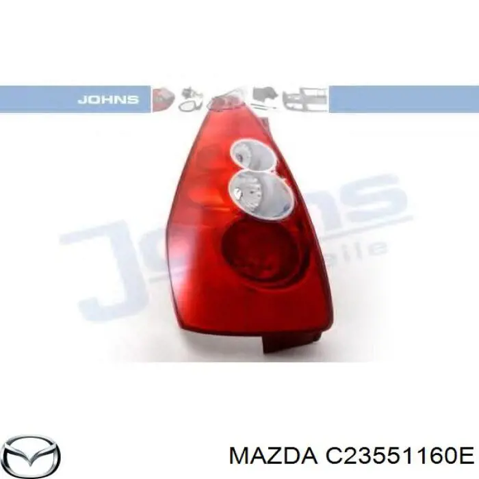 Купити C23551160E Mazda Лівий стоп