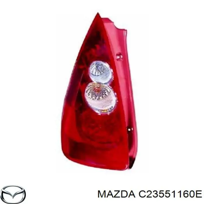 Ліхтар задній лівий на Mazda 5 (CR)