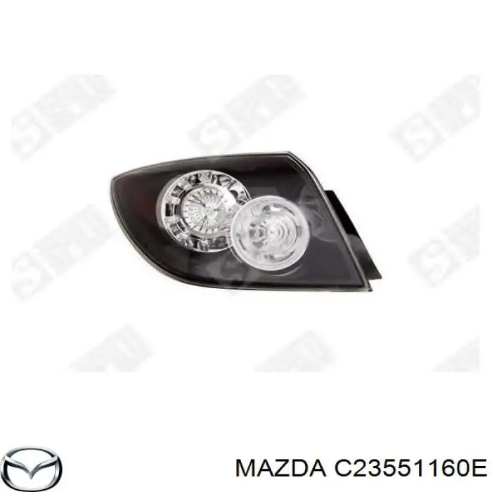 Ліхтар задній лівий Polcar 455088E ціна, від 76.02 USD