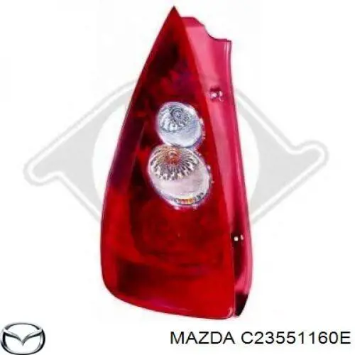 Ліхтар задній лівий Mazda C23551160E ціна, від 88.68 USD