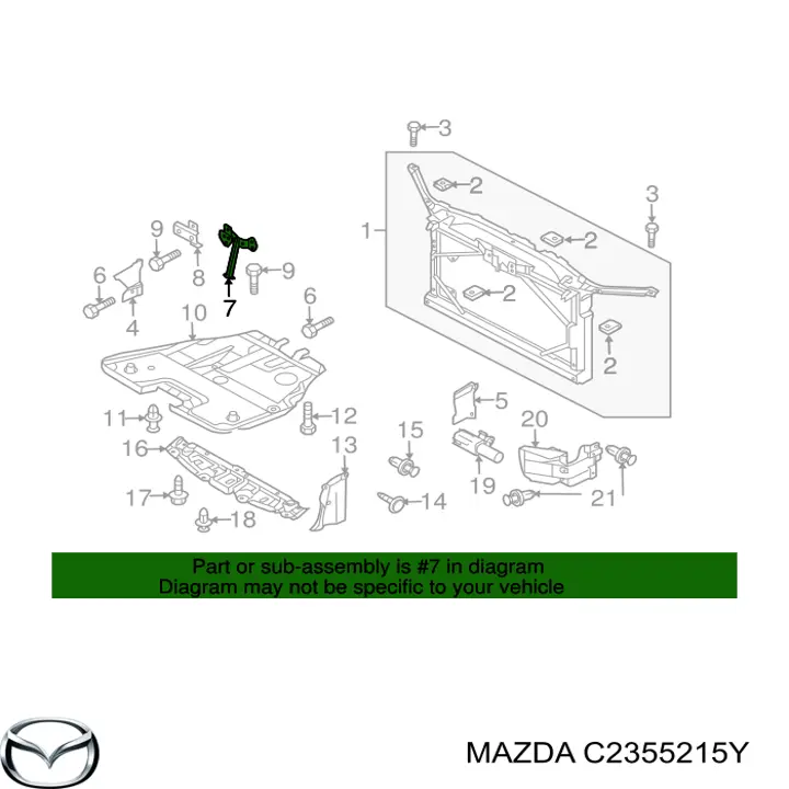 C2355215Y Mazda 