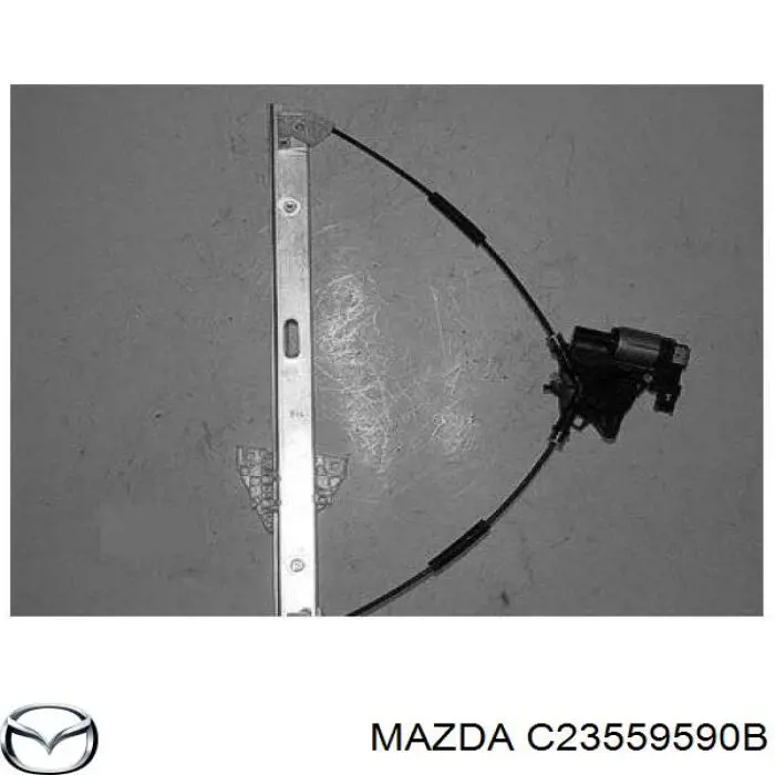 Склопідйомник з електродвигуном Mazda C23559590B ціна, від 11.29 USD