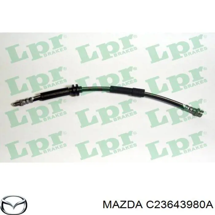Шланг гальмівний задній SL5898 ABS