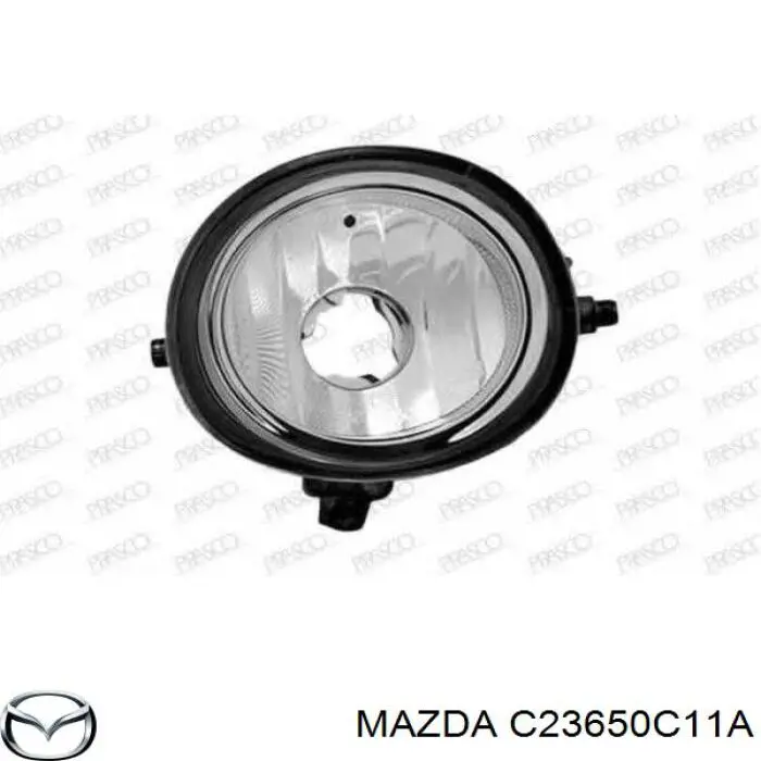 Фара протитуманна, права C23650C11A Mazda